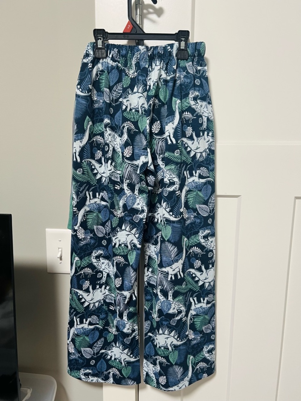 NWT Wonder Nation Boys Dinosaur & Striped 2-Piece Sleep Pants & Shorts - Picture 5 of 5